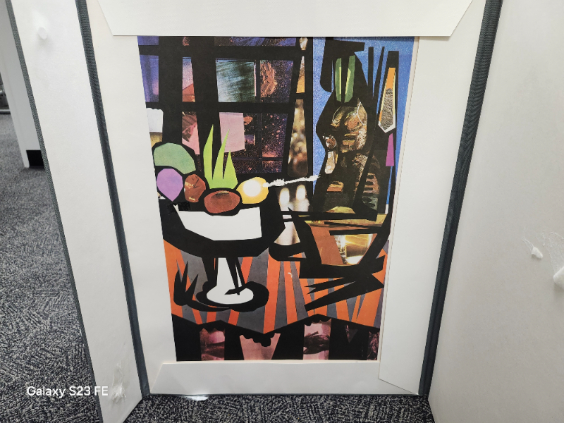 ABSTRACT PRINT/FRAMED PICTURES — photo 1