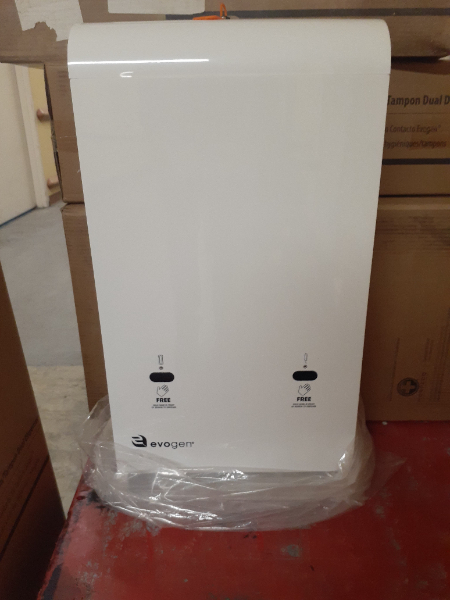 Evogen Sanitary Napkin and Tampon Dispenser — photo 1