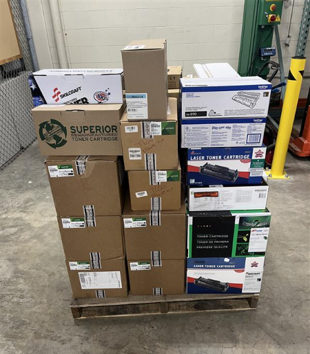 Various Printer Toners and Maintenance Kits — photo 1