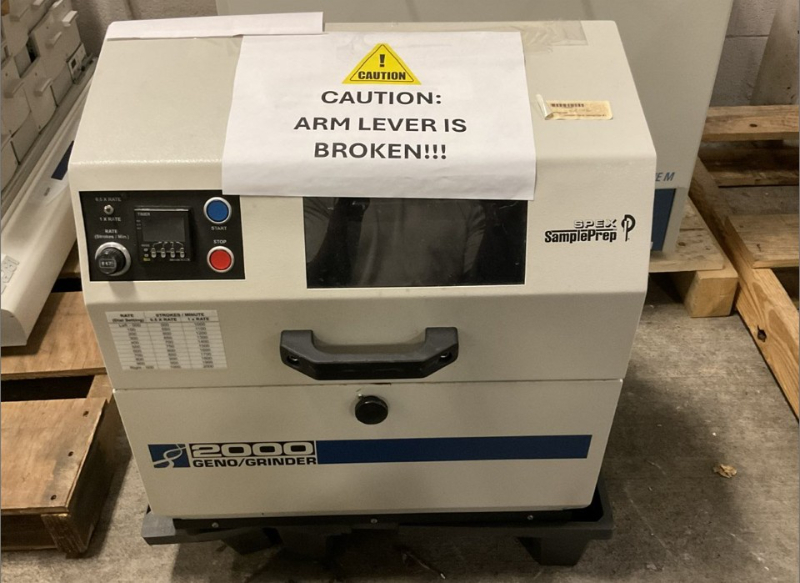 SPEX Sample Prep Grinder — photo 1