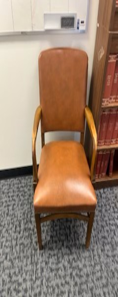 Brown Leather Executive Chairs — photo 1