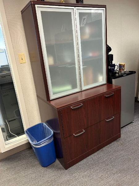 Hutch Filing Cabinet - photo 1