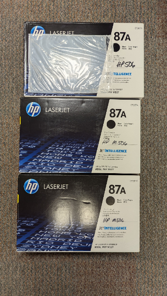 HP 87a toners