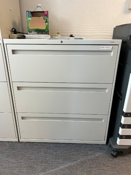 3 Drawer Filing Cabinet - photo 1