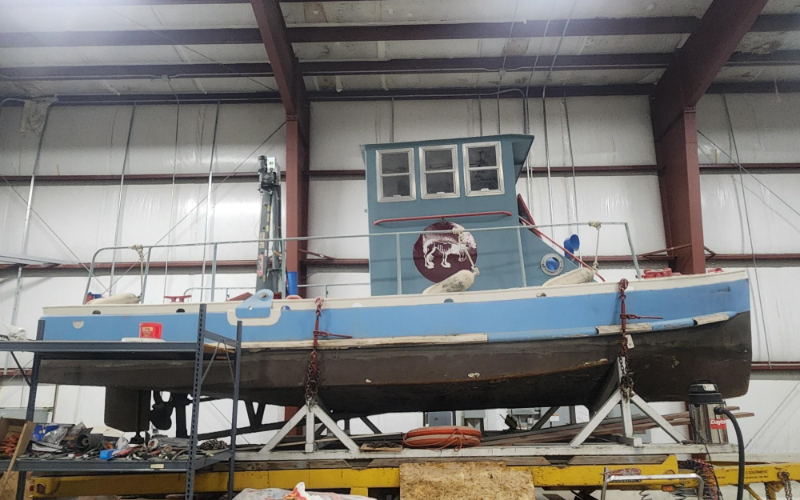 1954 Gunderson Bros Charlet Boat with Trailer — photo 1