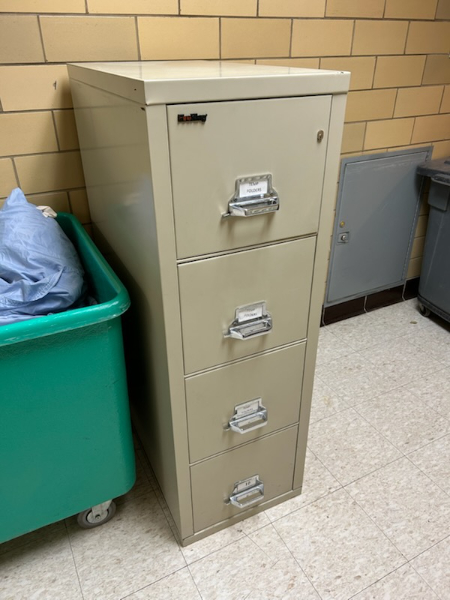 Fire King Filing Cabinet — photo 1