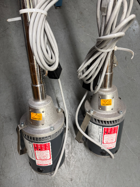 ULINE HIGH VISCOSITY ELECTRIC DRUM PUMPS-2 EA