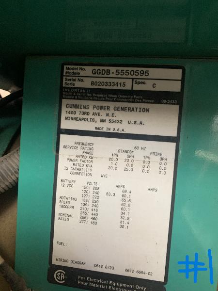 2 ea Generators — photo 1