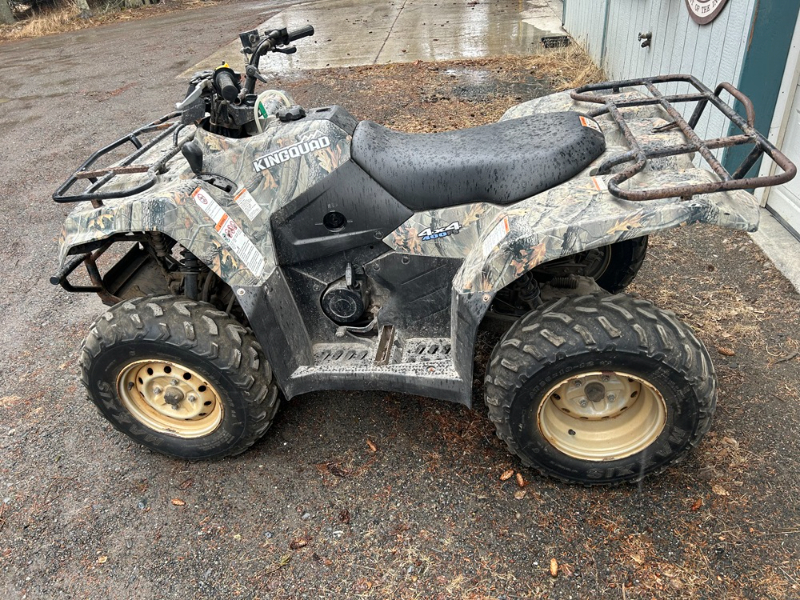 Scrapped Polaris/Suzuki ATV (1 LOT) — photo 1
