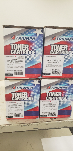 (4) HP C7115 Toner Cartridges - photo 1