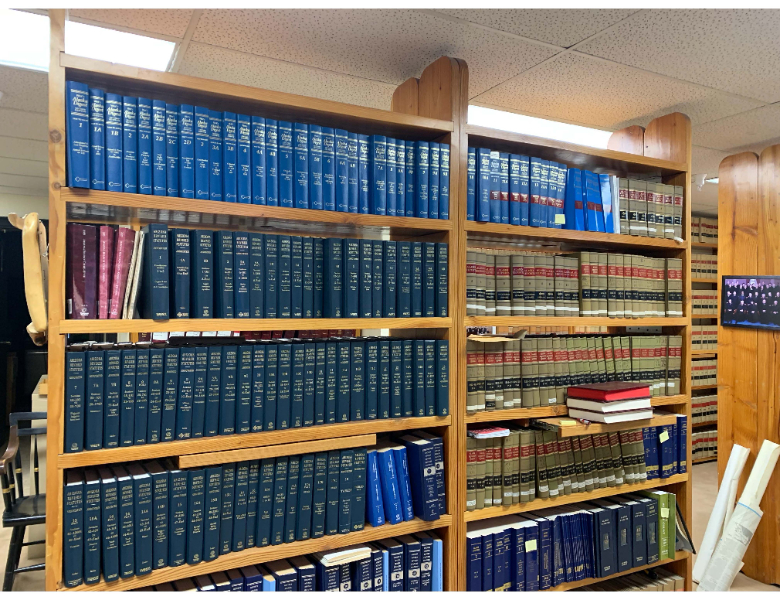 Wooden Library Shelving (36 EA)