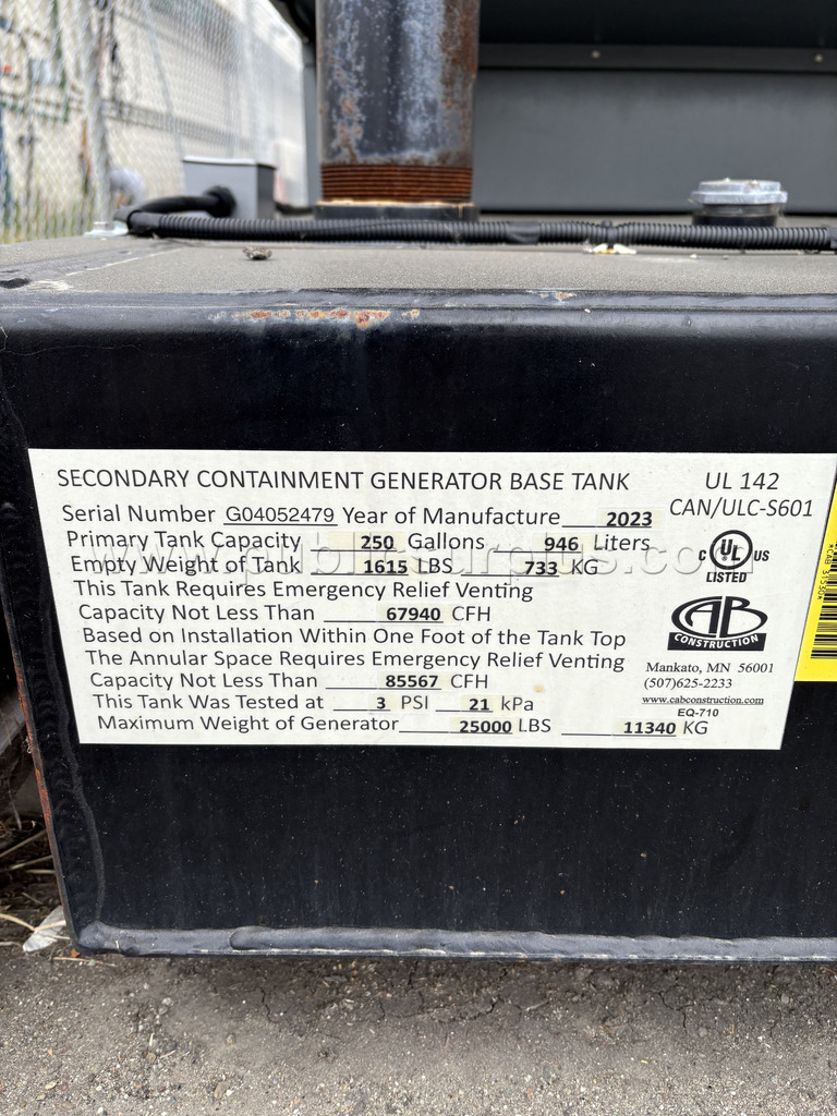 2023 Blue Star 100-KW Diesel standby Generator NEW! - photo 4