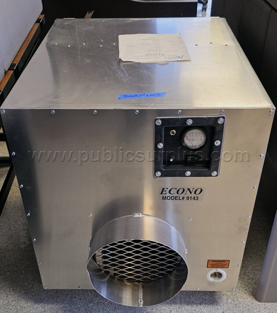 Aerospace America Econo 9143 Negative Air Machine Scrubber Hepa - photo 2