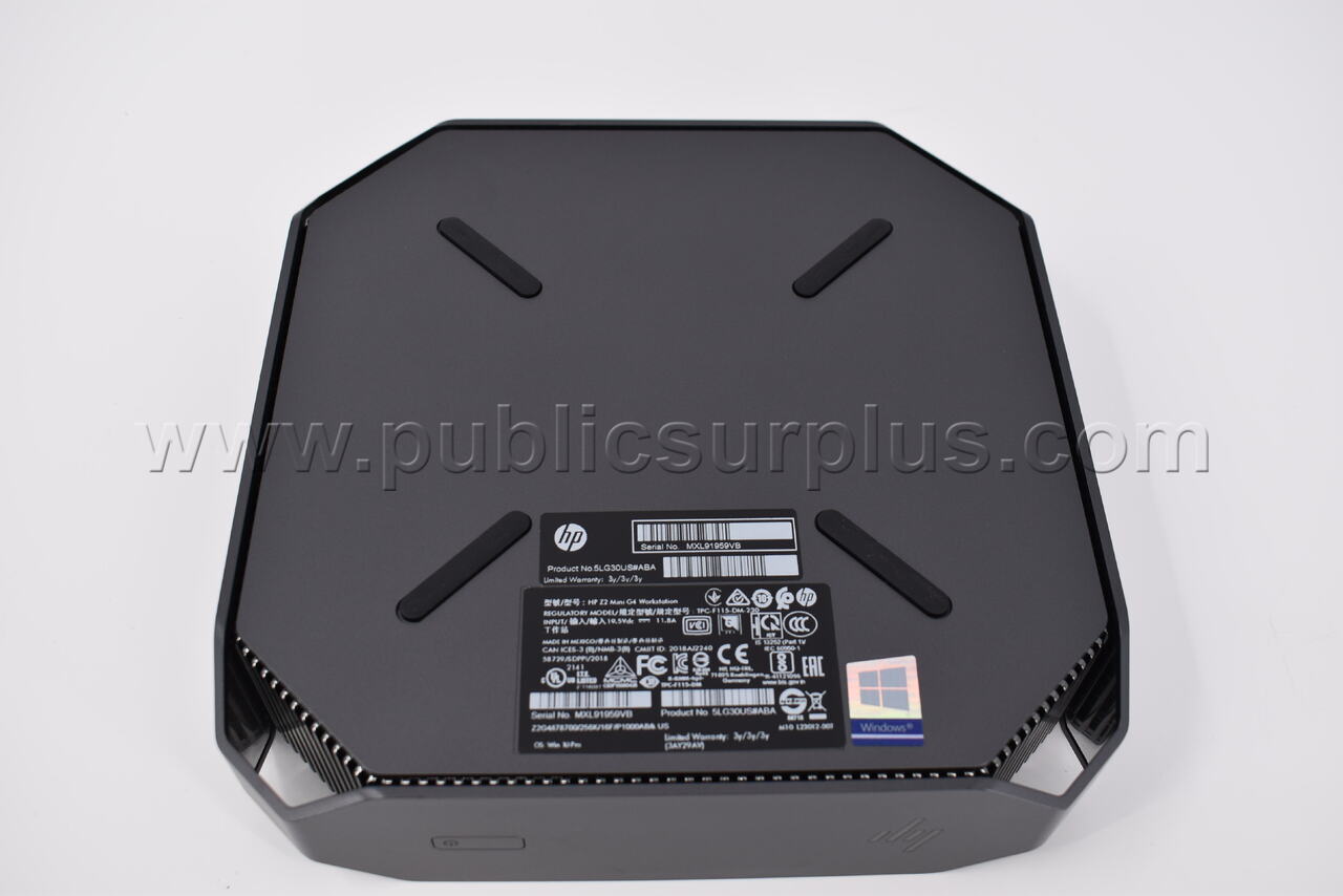HP Z2 Mini G4 Workstation i7-8700 3.2 GHZ 32GB RAM - Free Shipping! - photo 4