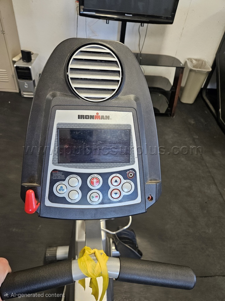 (1) Ironman Heavy Duty Recumbent Exercise Bike - photo 5