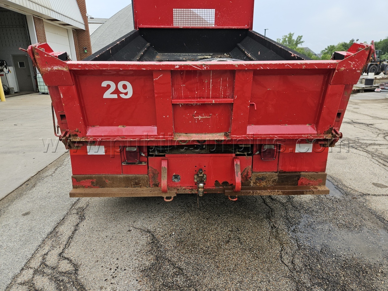 2015 FORD F-350 GAS SUPER DUTY XL 2WD DUMP TRUCK - photo 4