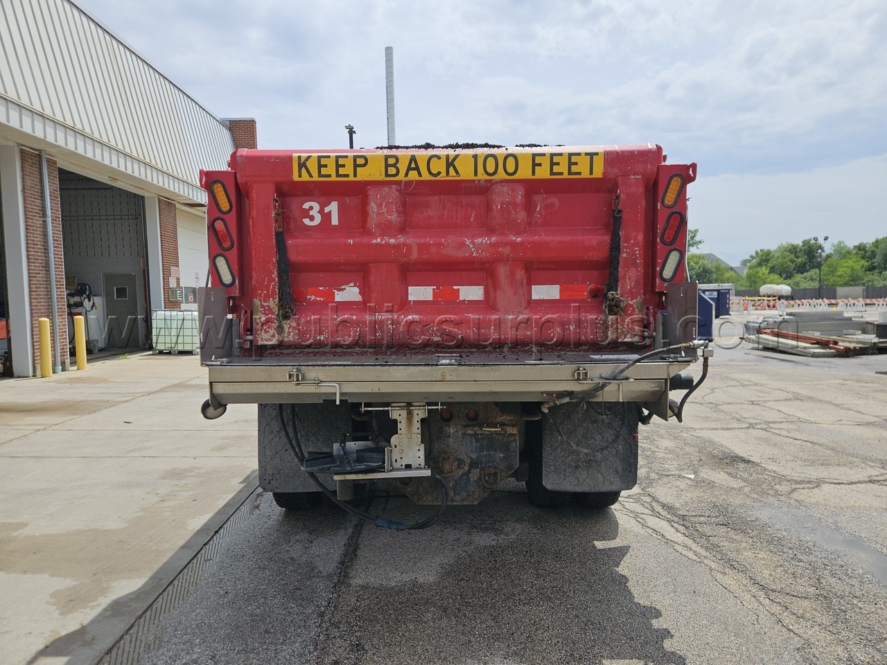 2012 FREIGHTLINER M2 106 SNOW PLOW DUMP/TRUCK - photo 5