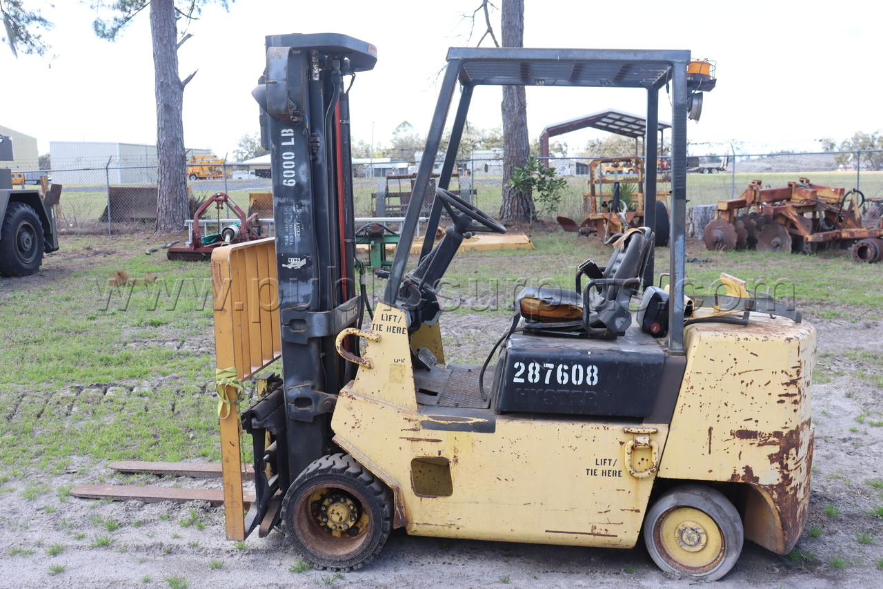 NOI00107 1992 HYSTER S60XL-MIL FORKLIFT SERIAL# C187G02617N - D5 - photo 2