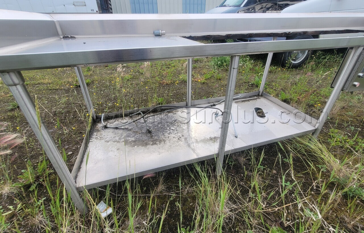 Stainless Steel Commercial Prep Table Without Sink - photo 4