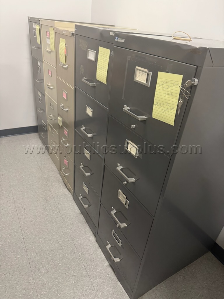 File Cabinets - Vertical - 5 & 4 Drawers ~ Lot of 15 - photo 4