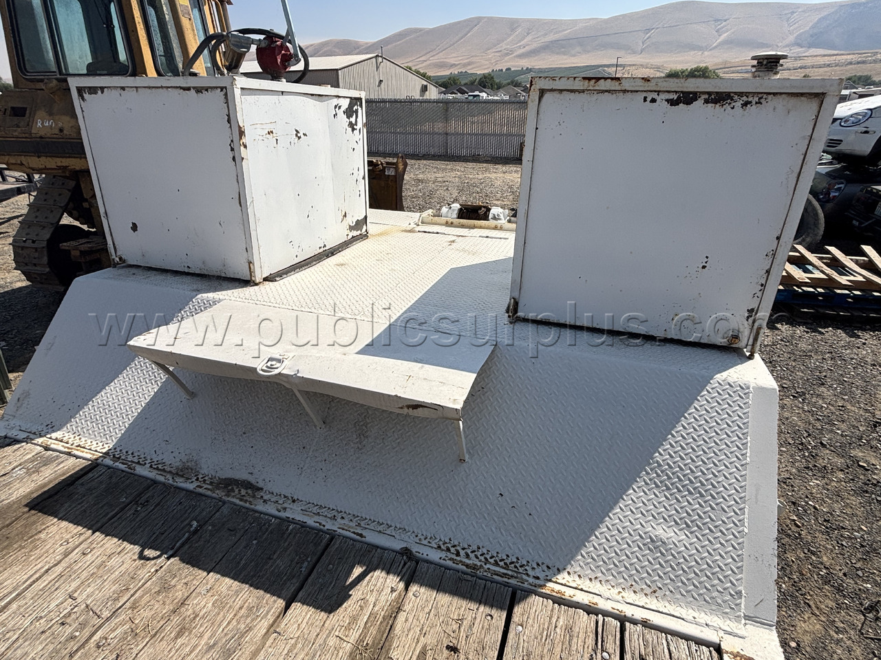 1985 Trail-Eze Hydraulic Tail Lowboy Model 4348 w/hydraulic winch - photo 5