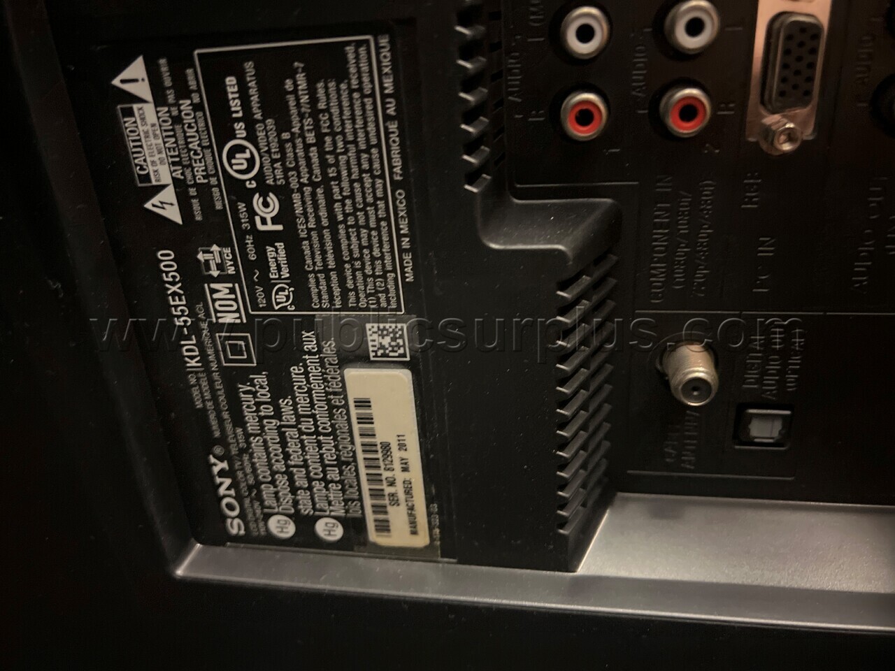 Utility Company Owned Surplus - Large Flat-Panel TVs (Non-Working Lot of 7) - photo 3