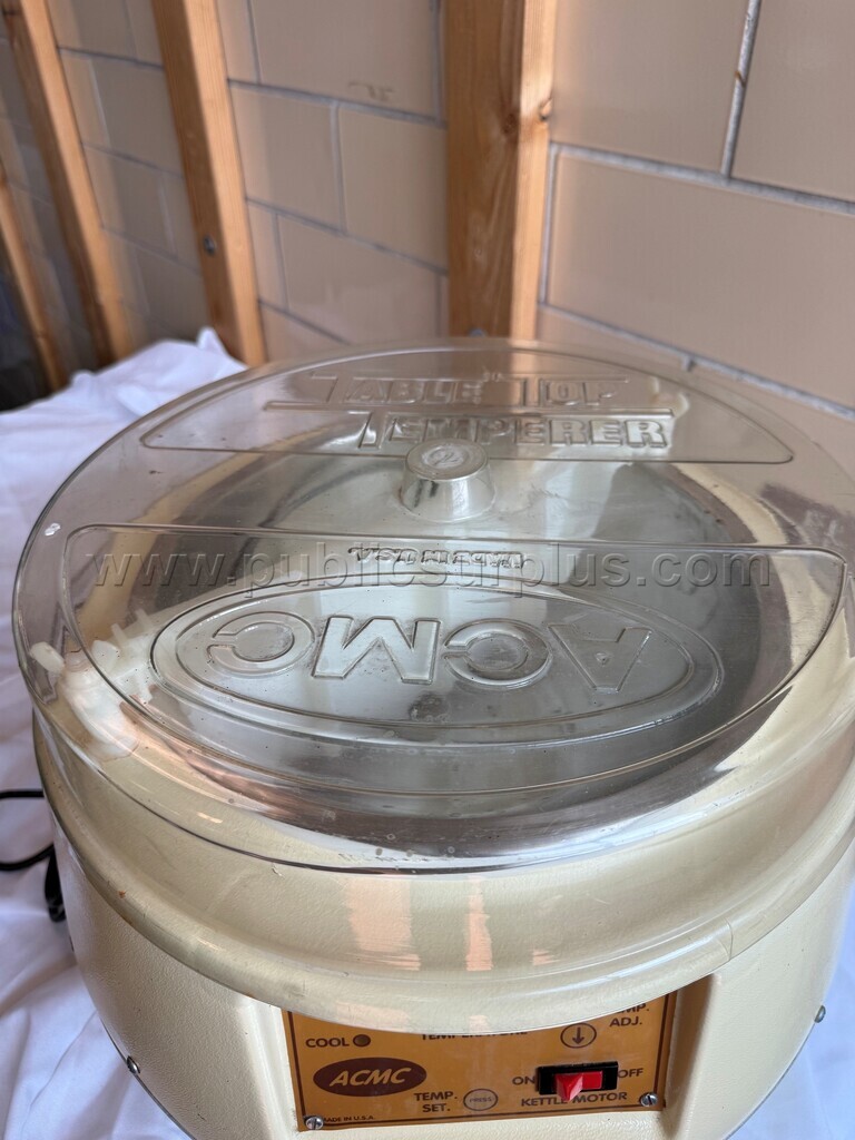ACMC Tabletop Temperer Chocolate Tempering Machine - photo 5