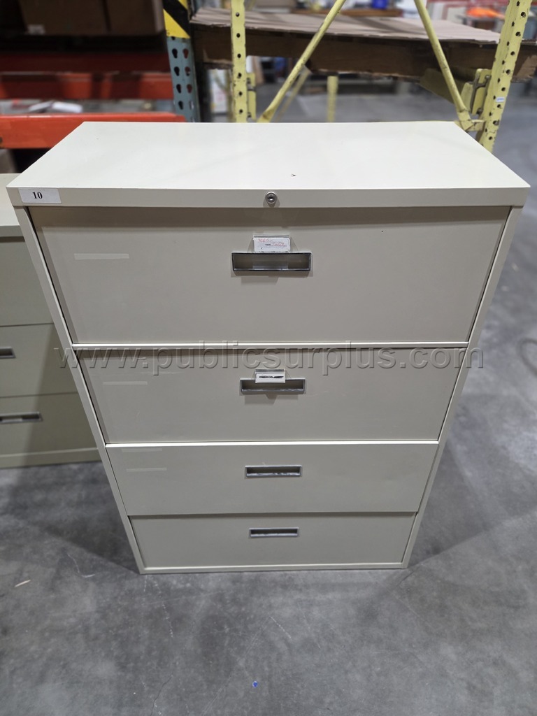 4-Drawer Wide Filing Cabinet - photo 2