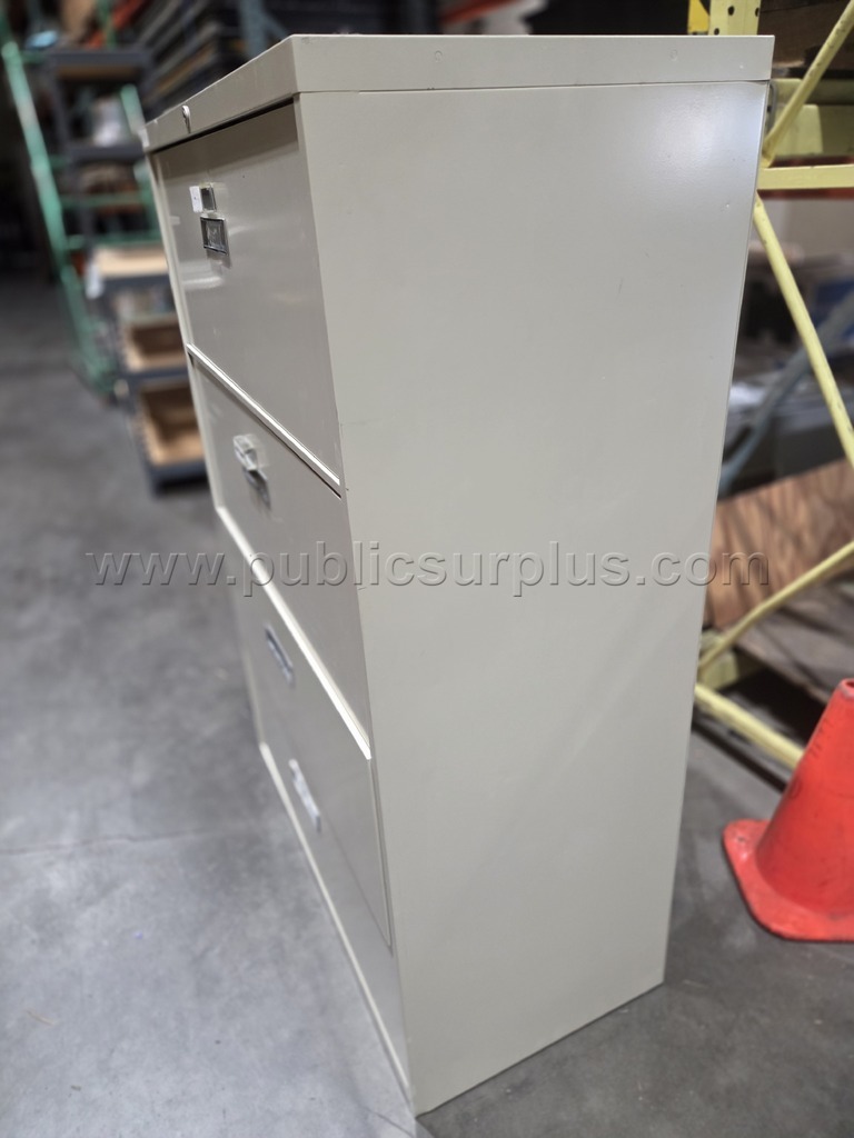 4-Drawer Wide Filing Cabinet - photo 3