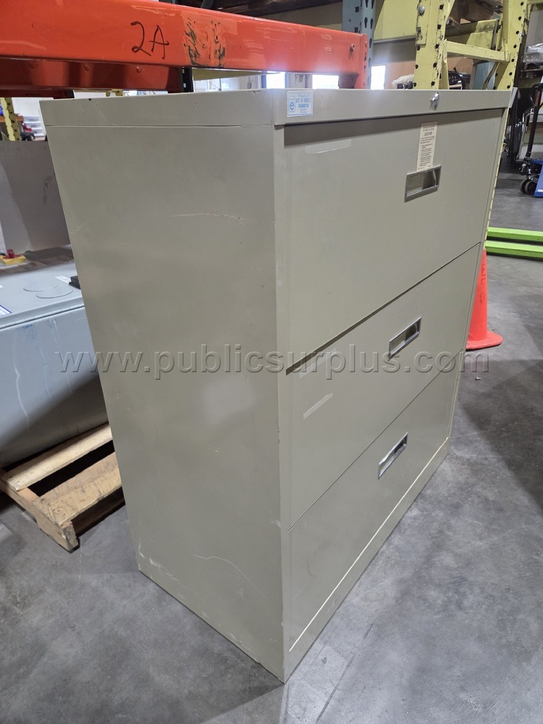 3-Drawer Wide Filing Cabinet - photo 3