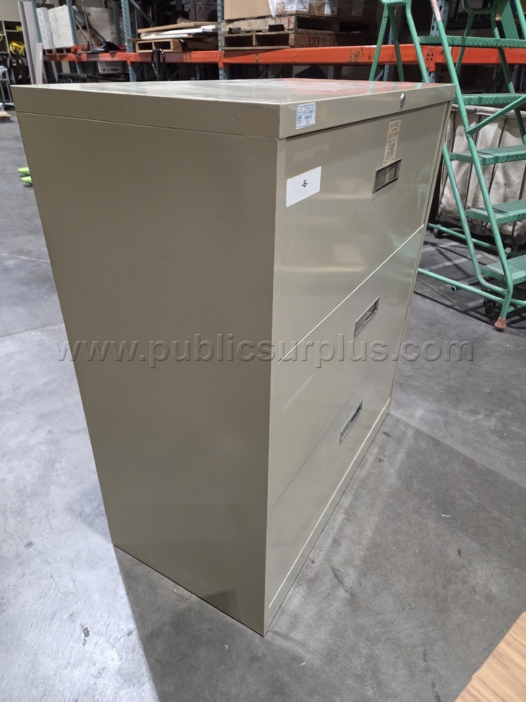 3-Drawer Wide Filing Cabinet - photo 3