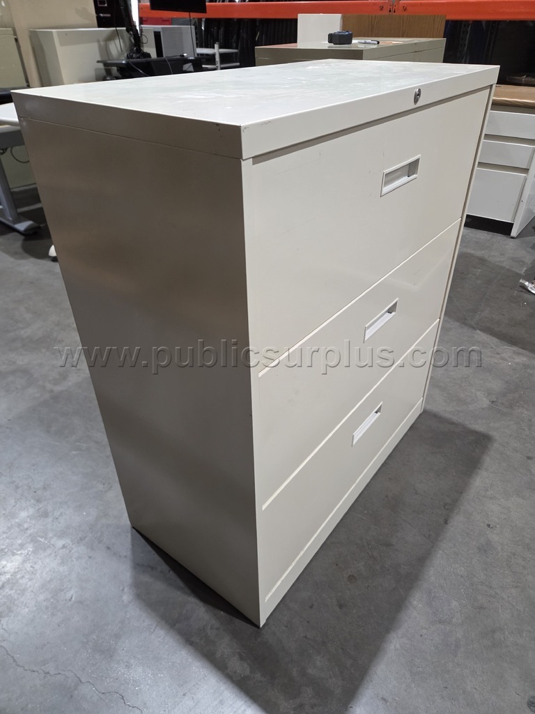 3-Drawer Wide Filing Cabinet - photo 3