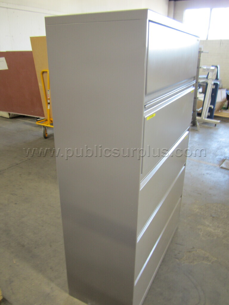 5 DRAWER METAL FILE CABINET (43857) - photo 4