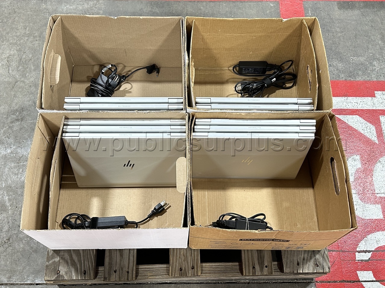 1 Pallet of HP Laptops -Boots to BIOS- /RA - photo 5