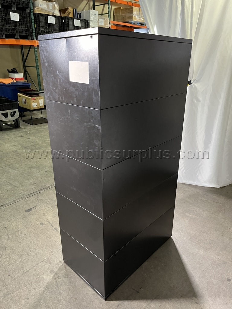Herman Miller 5-Drawer Lateral File Cabinet (Black) - 3314 - photo 4