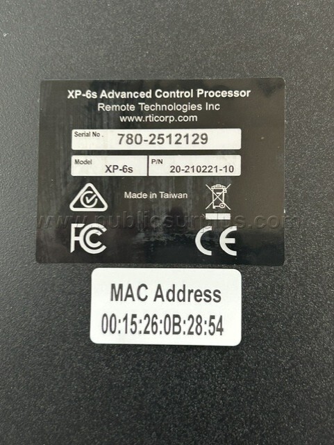 RTI Advanced Control Processors & Control Module - photo 5