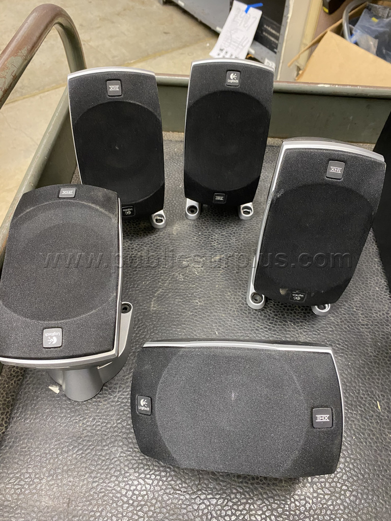 Logitech z5500 Subwoofer w/Speakers and controller - photo 2