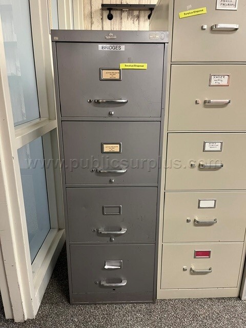 Metal Filing Cabinets LOT (4) - photo 2