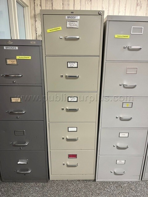 Metal Filing Cabinets LOT (4) - photo 4