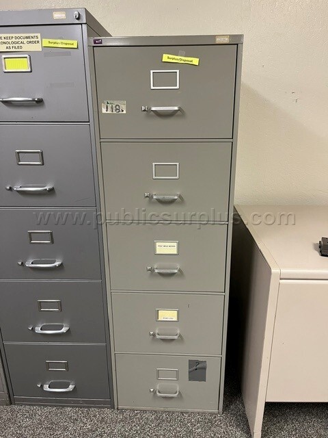 Metal Filing Cabinets LOT Q(4) #2 - photo 5