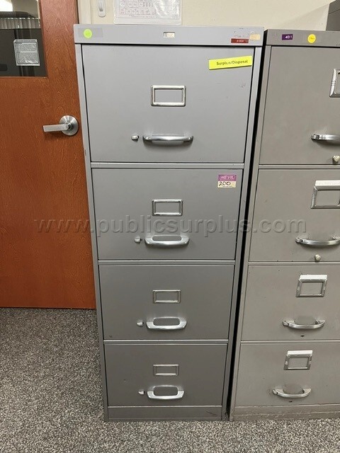 Metal Filing Cabinets LOT Q(4) #2 - photo 2