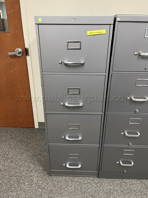 Metal Filing Cabinets LOT Q(9) - photo 2