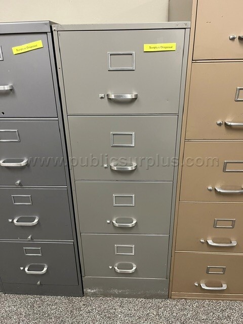 Metal Filing Cabinets LOT Q(9) - photo 3