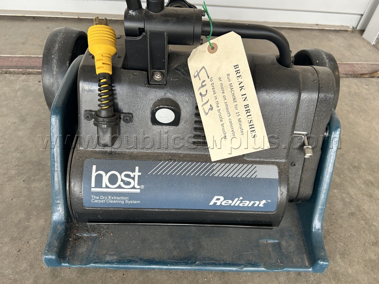 Host Dry Extraction Carpet Cleaning Machine - Reliant T5 - photo 3