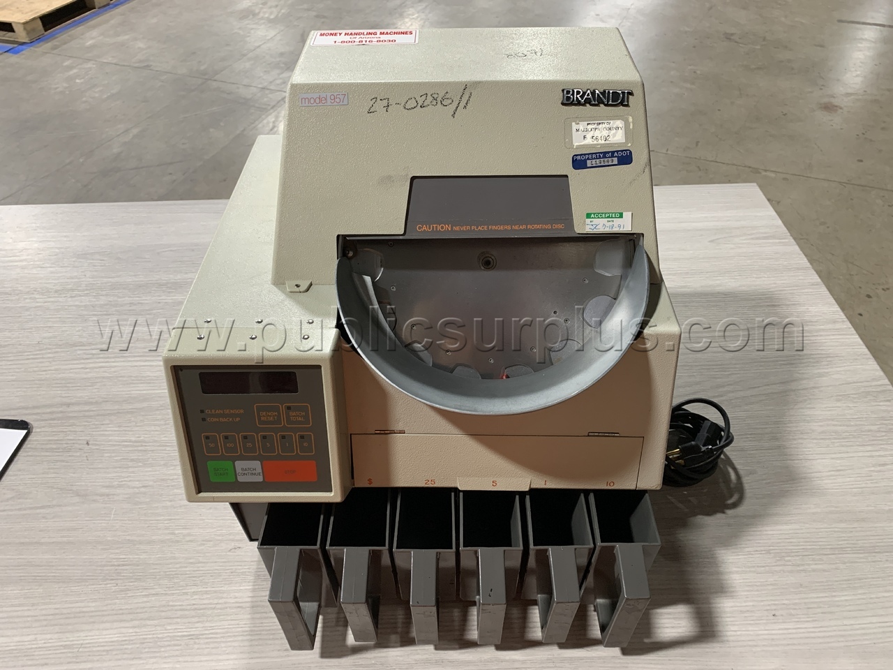 Coin Sorter & Counter, Brandt /KK - photo 2