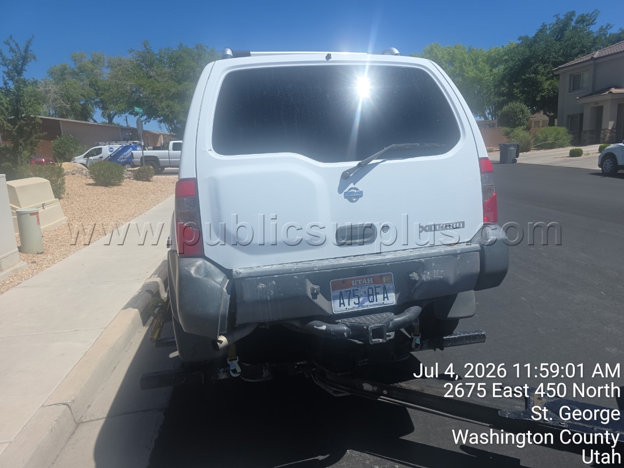 2001 Nissan Xterra xe/se with keys - photo 4