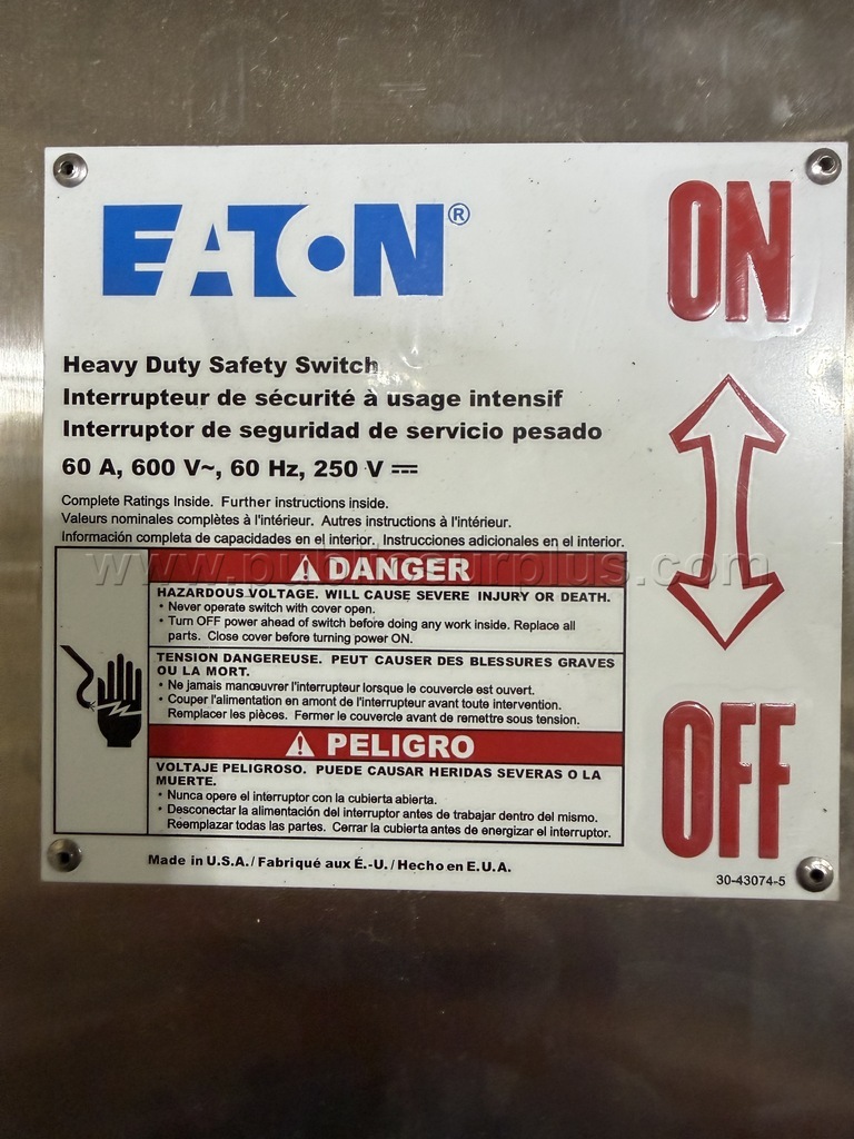 2 - Eaton stainless steel electrical disconnects - photo 3