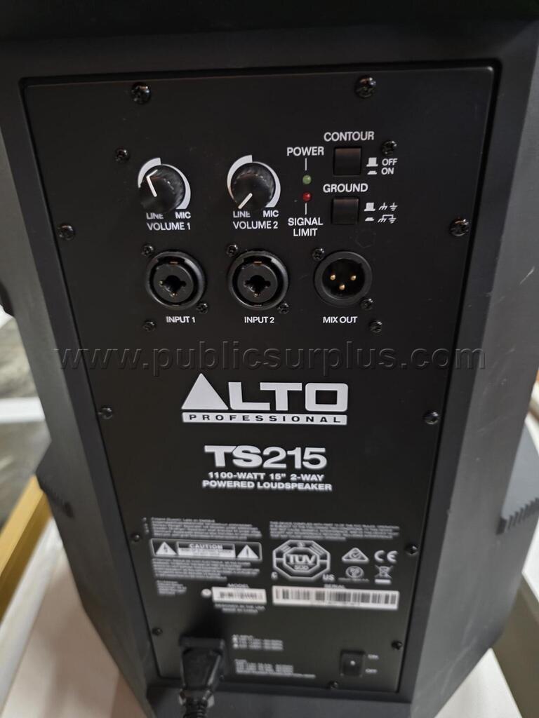 Alto Professional TS215 powered loudspeaker. - photo 5