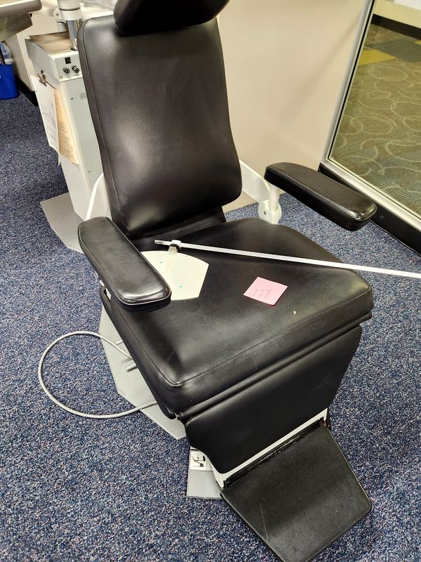 Slit Lamp Function Reichert Reclining Eye Chair w/ Stand, Slit Lamp, Phoropter, and ...