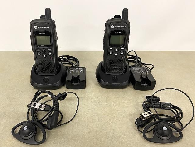 Lot of 2 Digital Two-Way Radios